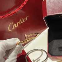 Браслет широкий/узкий — Cartier Juste un Clou (Гвоздь) Diamond/s