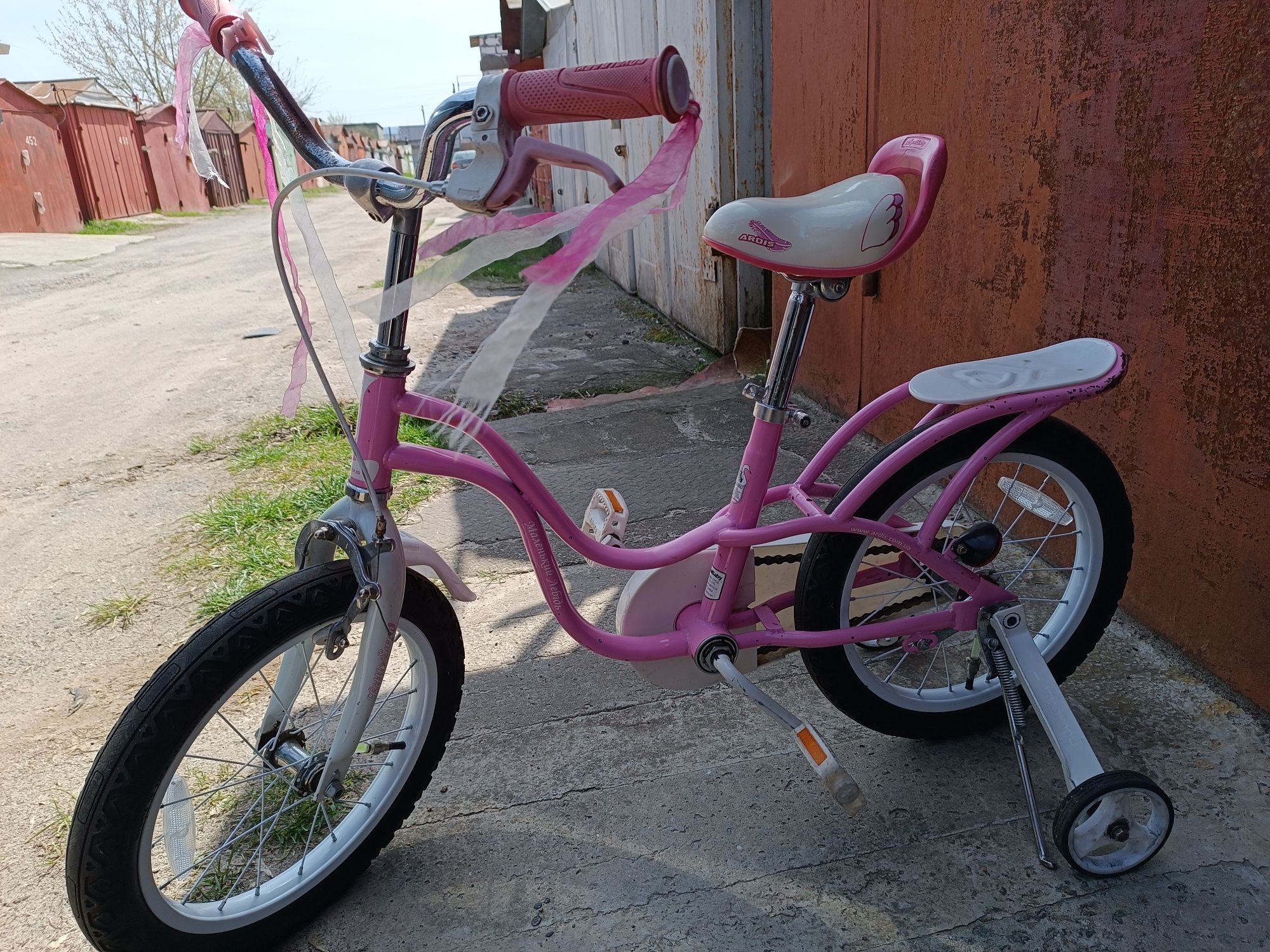 Велосипед дитячий на 16 колесах  Ardis Little Swan