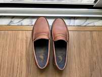 Sapatos | Mocassim El Ganso em Pele Sola Azul NOVOS