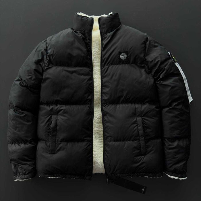 Двостороння зимова чоловіча куртка