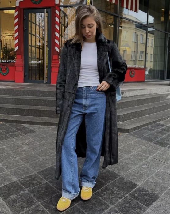 Трендова еко шуба Zara