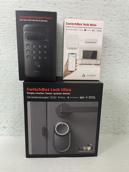 SwitchBot Lock Ultra Vision Combo – розумний замок