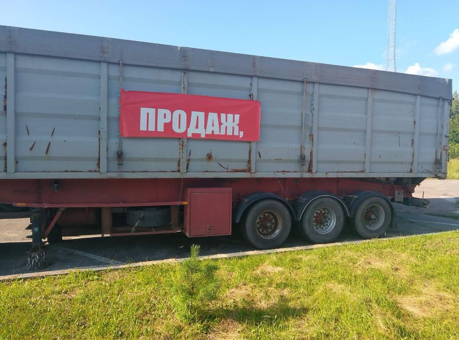 напівричіп, зерновоз, самосвал Van Hool Торг 72 куба