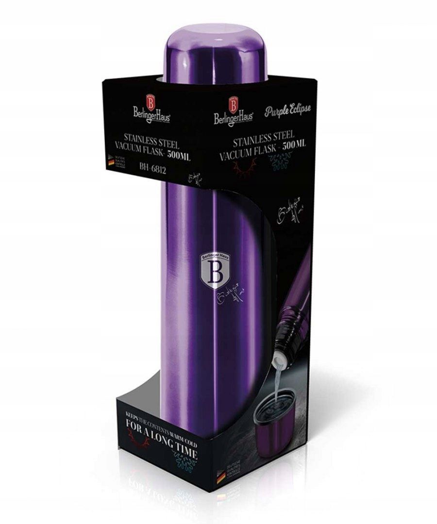 Termos na napoje Berlinger Haus Purple Eclipse Titan Collection 0,5 l