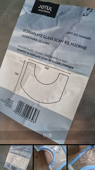 Jotul szyba Orginal Kominek koza