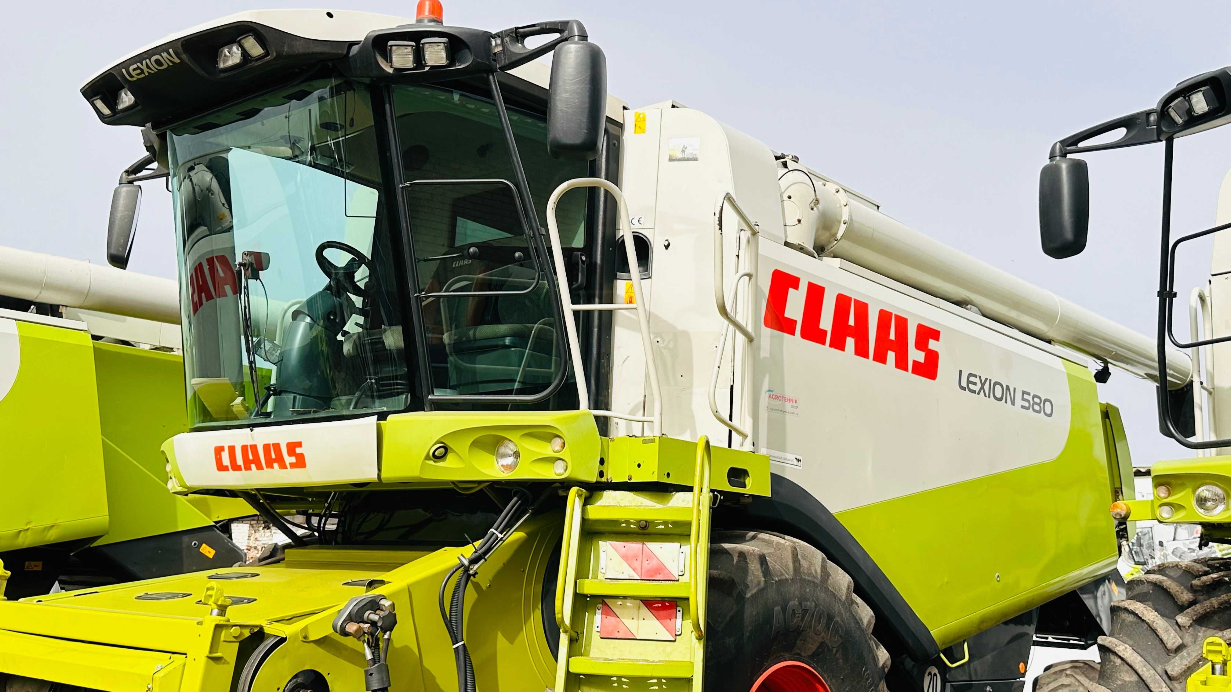 Зернозбиральний комбайн Claas Lexion 580