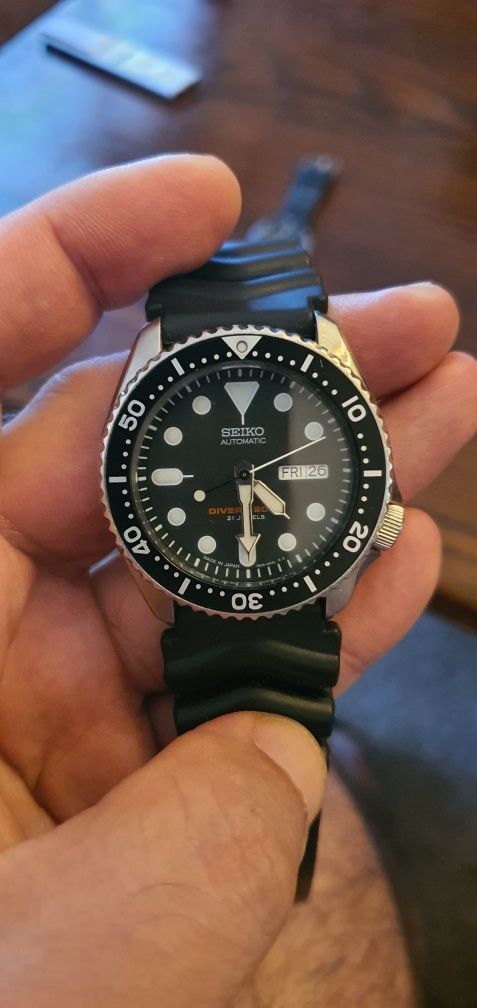 Relógios seiko SKX007J