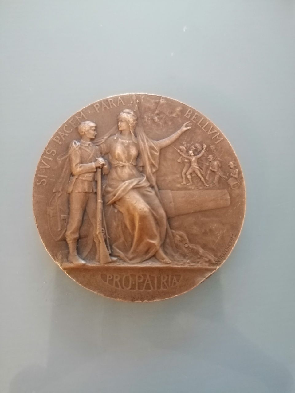 Stary medal Francja