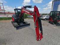 Yanmar SV 26  Minikoparka klasy 2,7t; stalowe gąsienice