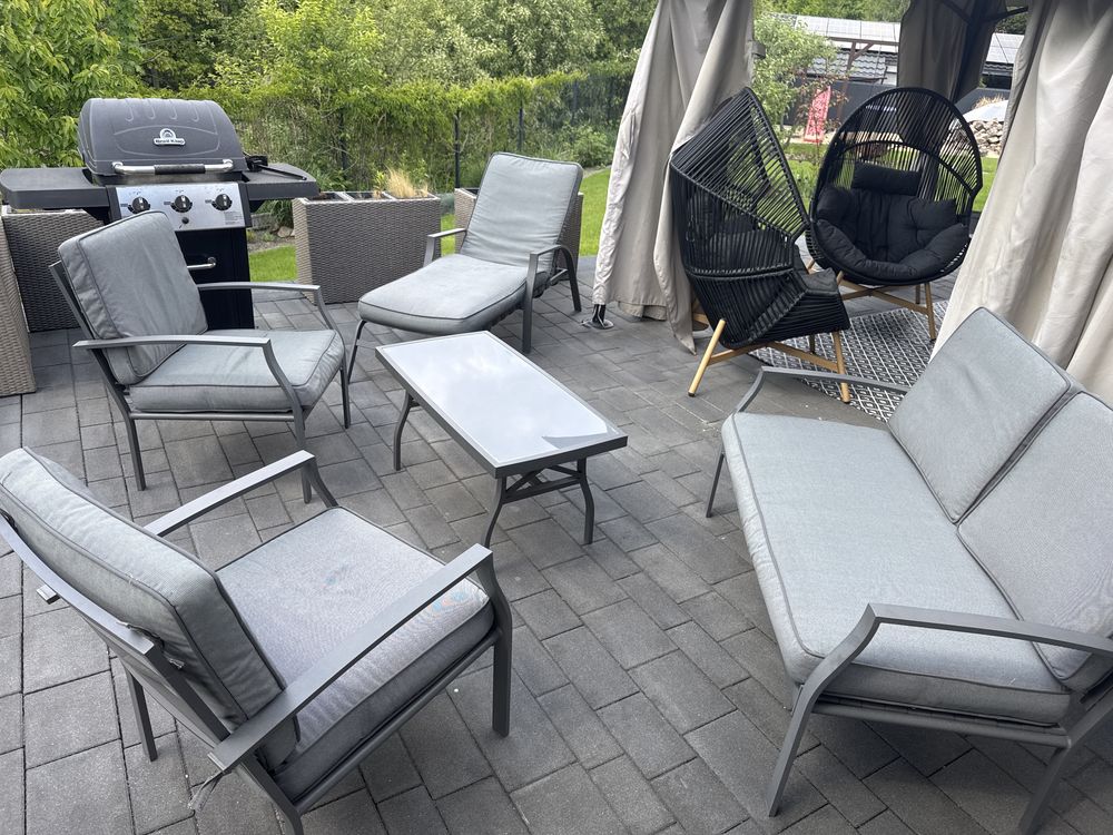 Sprzedam zestaw mebli ogrodowych aluminiowych