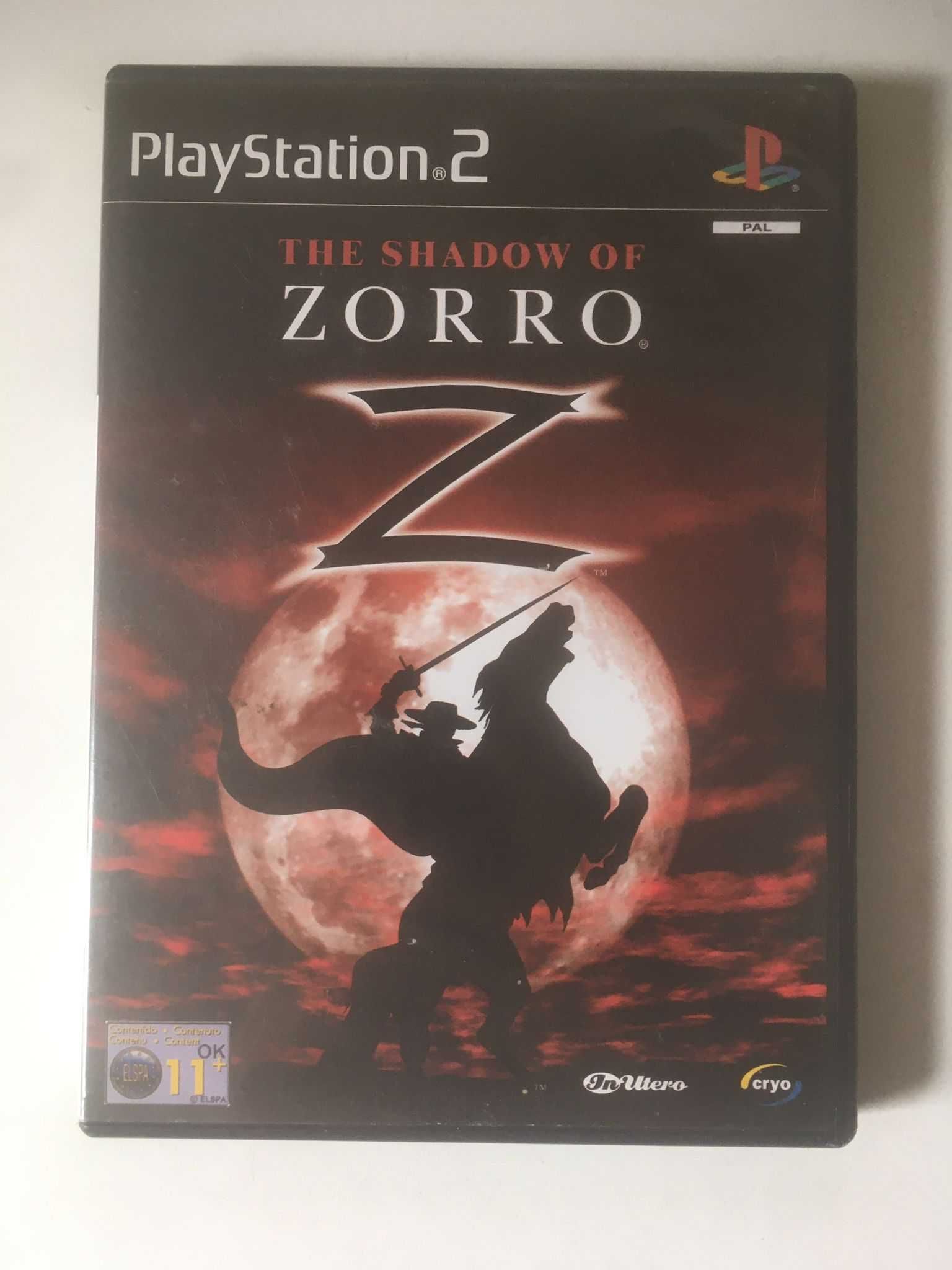 PS2 - The Shadow of Zorro