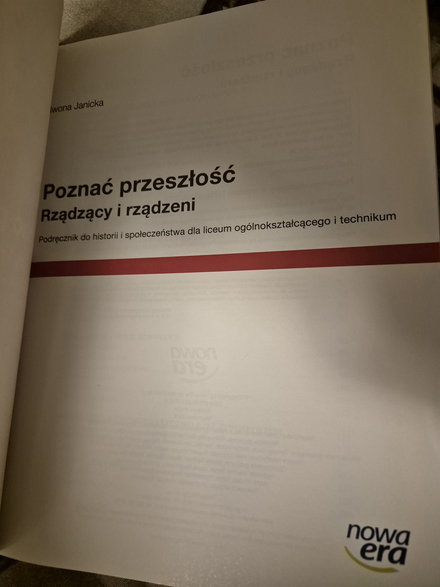 Poznać przeszłość Rządzący i rządzeni- Podręcznik