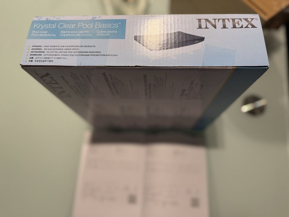 Intex cobertura piscina 3m x 2m NOVA