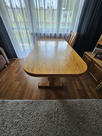 Stół dębowy rozkładany