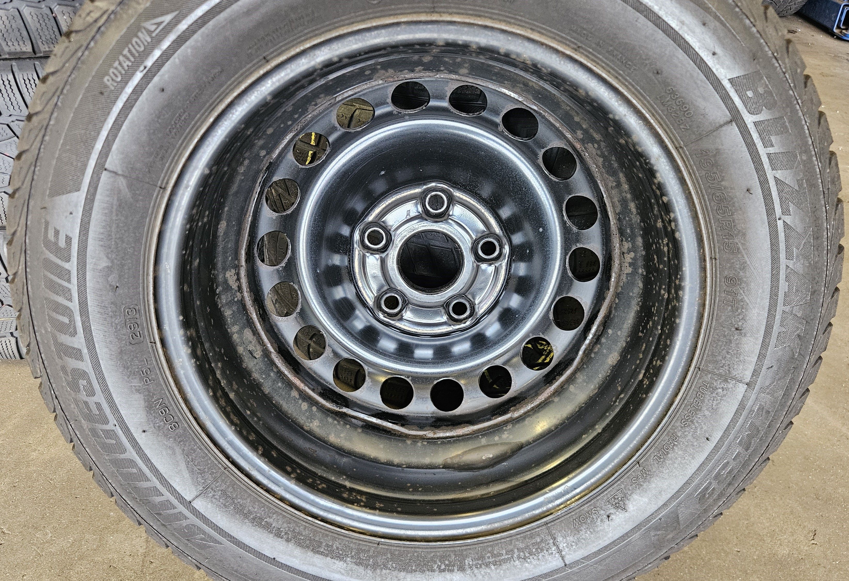 4x Felgi stalowe używane ALCAR 9165 - 6.0 x 15 5x112 ET47 57,1 VW [47]