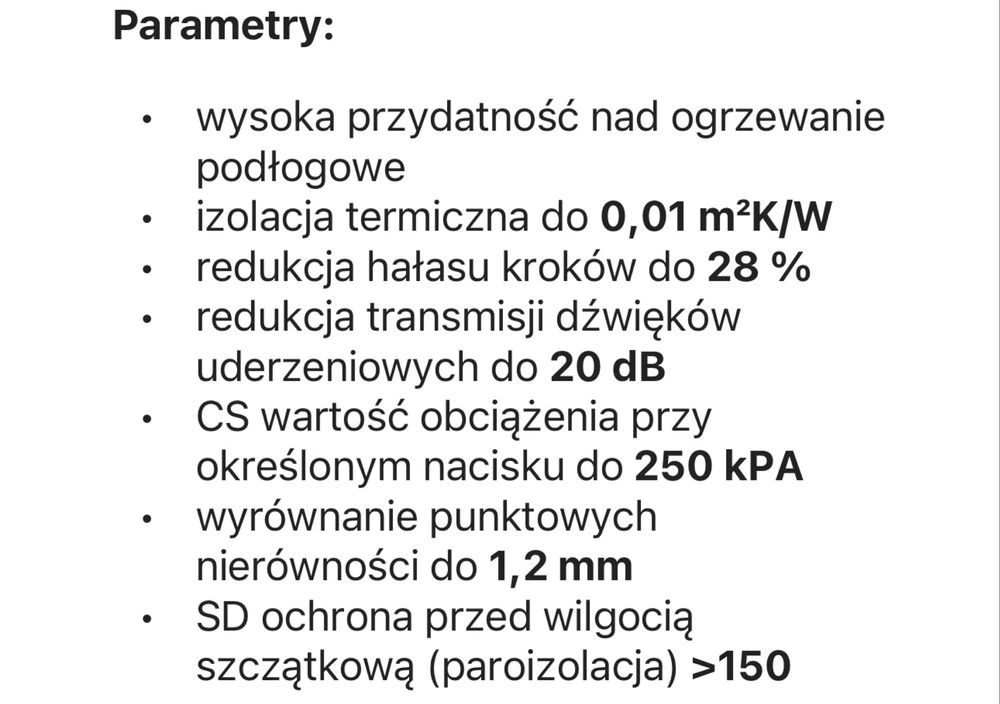 1m2 MULTIPROTEC ACOUSTIC 2mm 3w1 podktad Arbiton