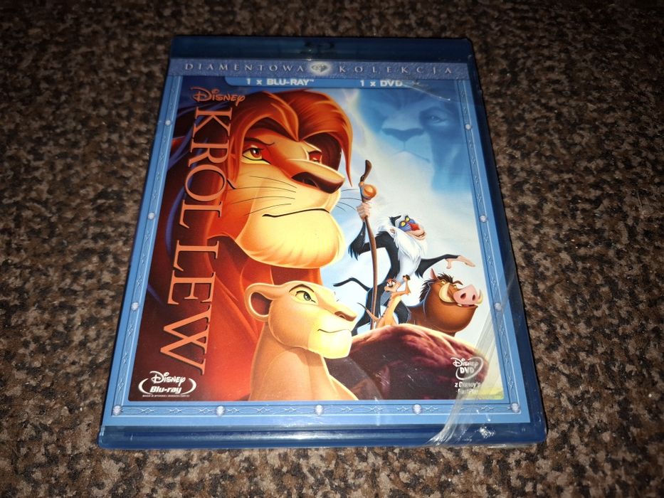 Król Lew Diamentowa Kolekcja [Nowa] Blu-Ray + DVD - GameX Sosnowiec