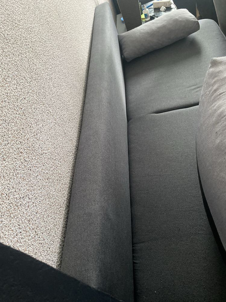 sofa rozkładana z skrzynią na pościel