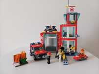 Zestaw Lego city 60215 remiza strażacka
