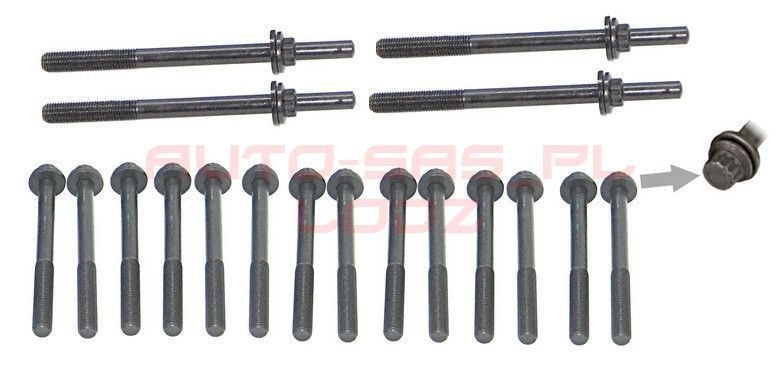 ŚRUBY GŁOWICY RENAULT MASTER MASCOTT MAXITY 3.0