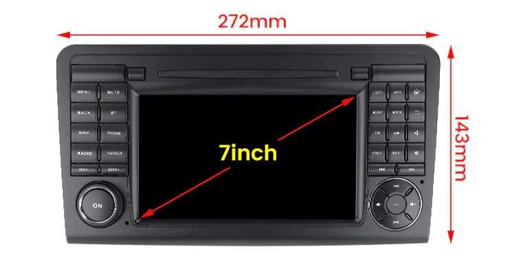 Radio nawigacja ANDROID Mercedes Benz ML GL W164 X164