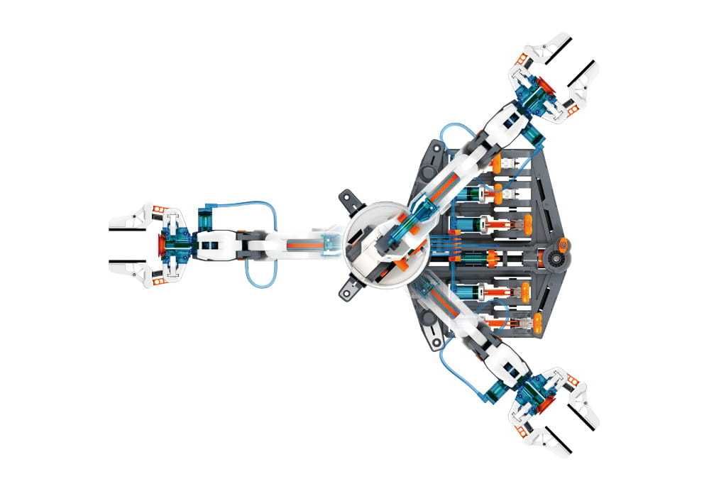 Octopus - składana zabawka ramię robota z systemem sterowania EKO