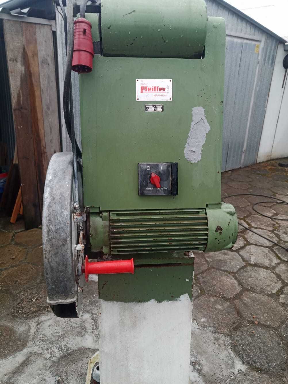 Maszyna do cięcia Pfeiffer z silnikiem 26 kW tarcza do drewna 3300 zł