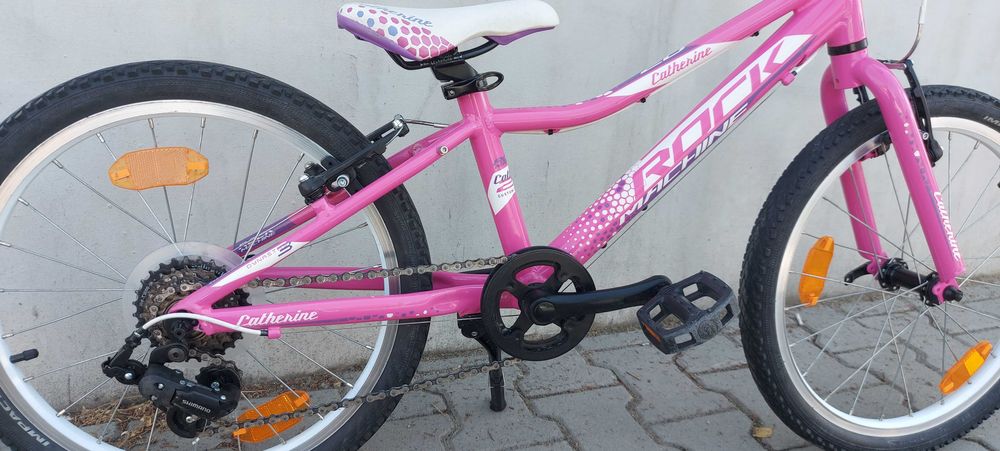 Lekki Rower rowerek dziecięcy junior alu Rock Machine Catherine 20cali