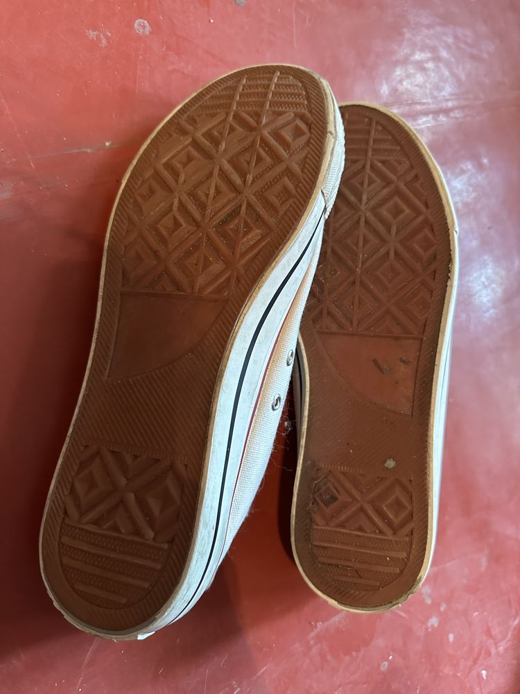 Белые мужские кеды Vans 44-45р