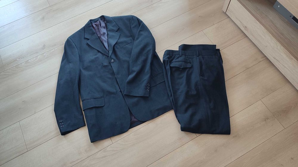Garnitur męski rozm L spodnie + marynarka