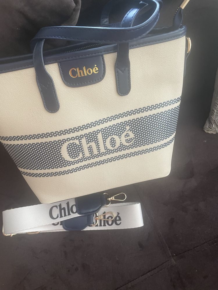 Chloe torebka szeroki pasek