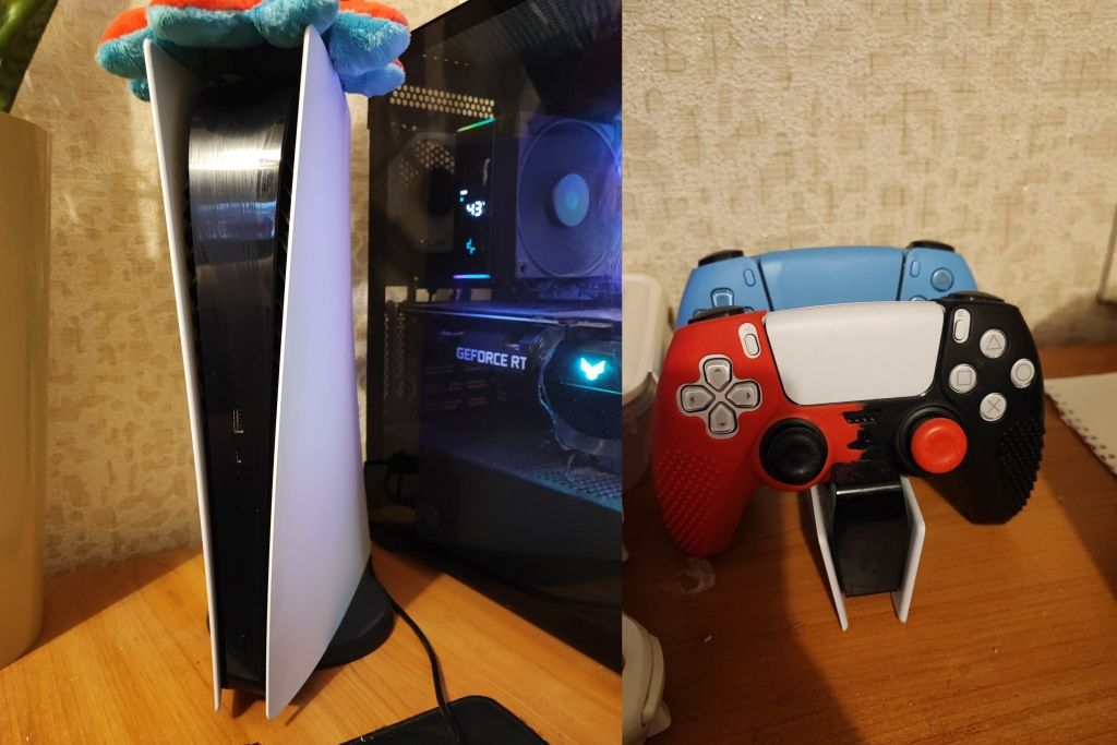 Playstation 5 (fat) 1 TB + 2 геймпада