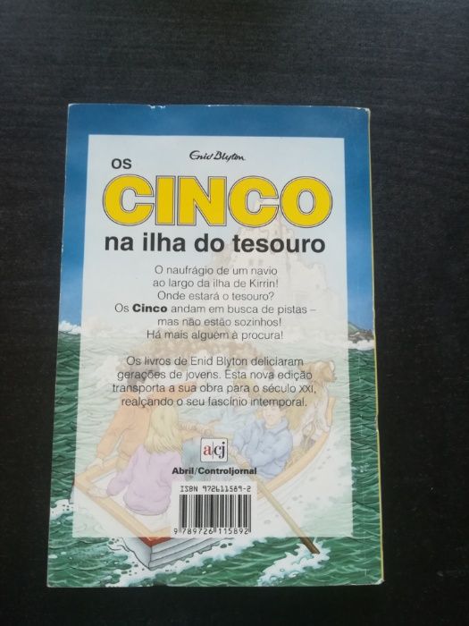 Os Cinco na ilha do tesouro