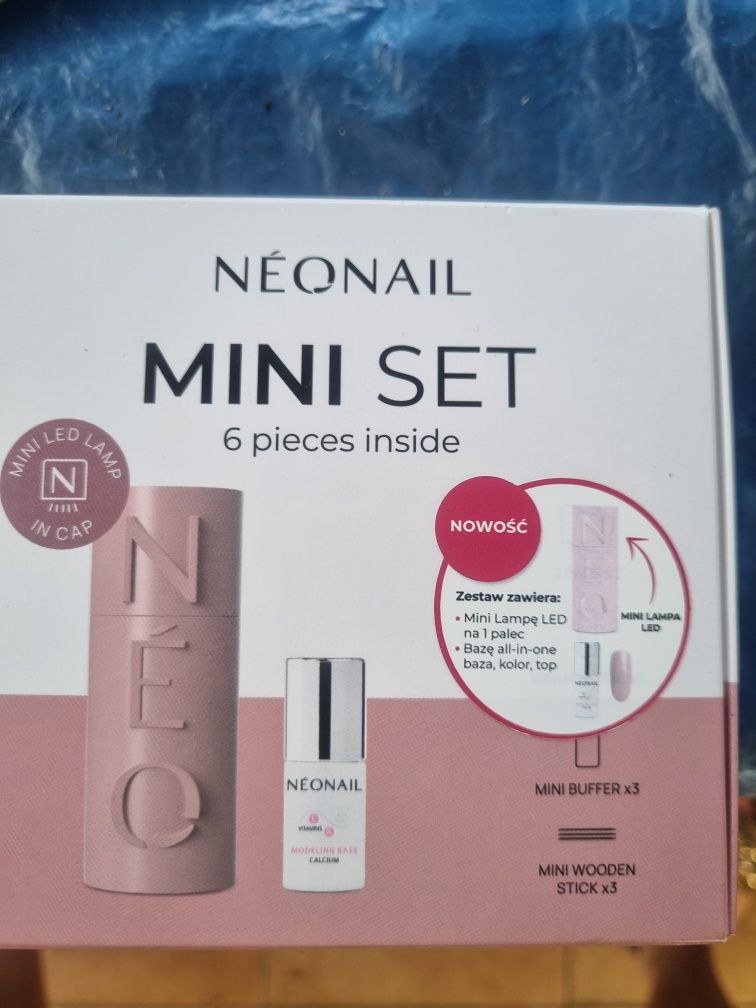 Mini set neonail nowy