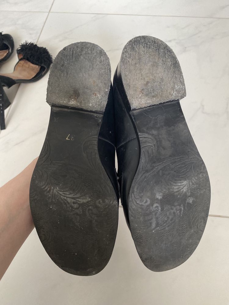 Лофери туфлі з натуральної шкіри, 37 розмір