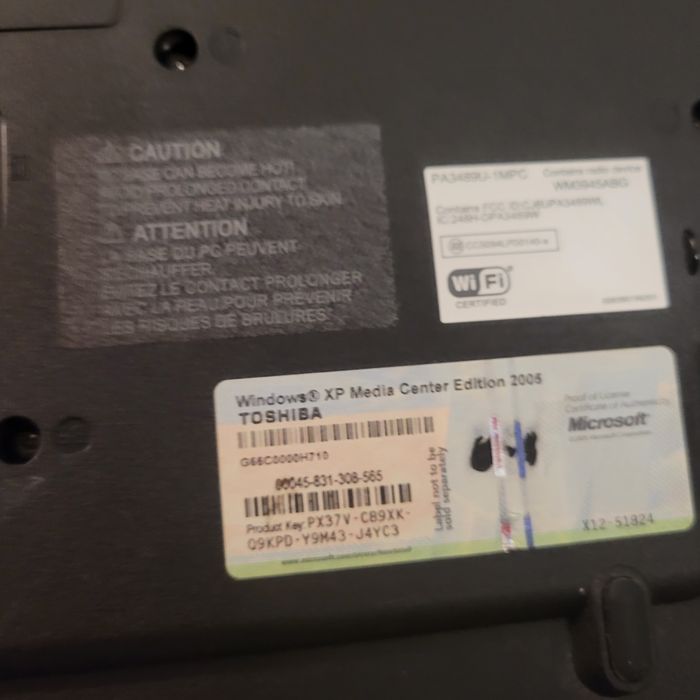 Laptop sprawny  Toshiba Satelite 17