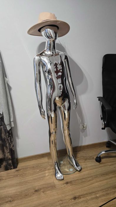 Sprzedam manekiny- srebrne, dziecięce. Cena 350 złotych .