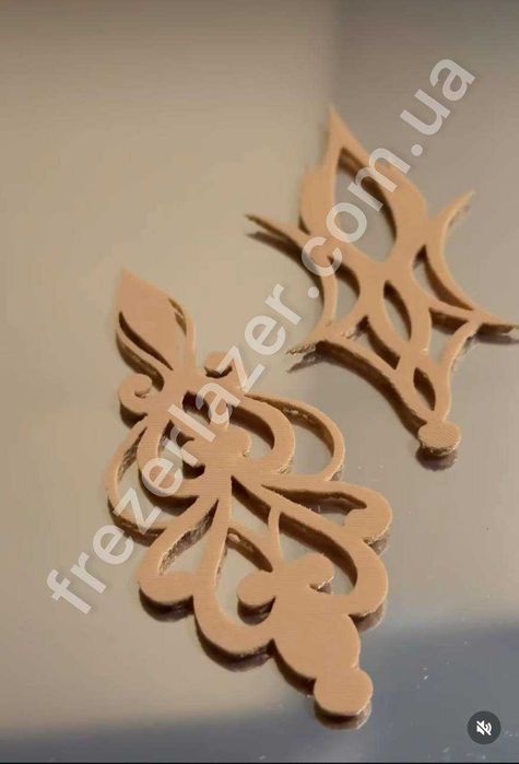 Лазерна порізка матеріалів: шкіри,силікону,картону, фетру, гуми ДНІПРО