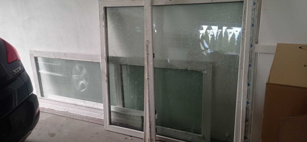 okno balkonowe z demontażu