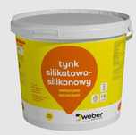 WEBER.pas extraclean Baranek 1,5 mm, 30 kg tynk silikatowo-silikonowy