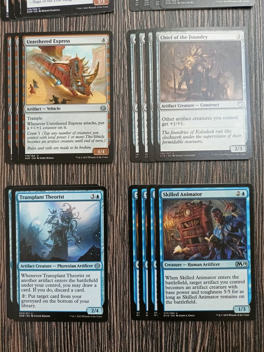 MTG deck blue artefacts