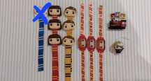 Vendo Acessórios Kinder Joy - Harry Potter (1°coleção)