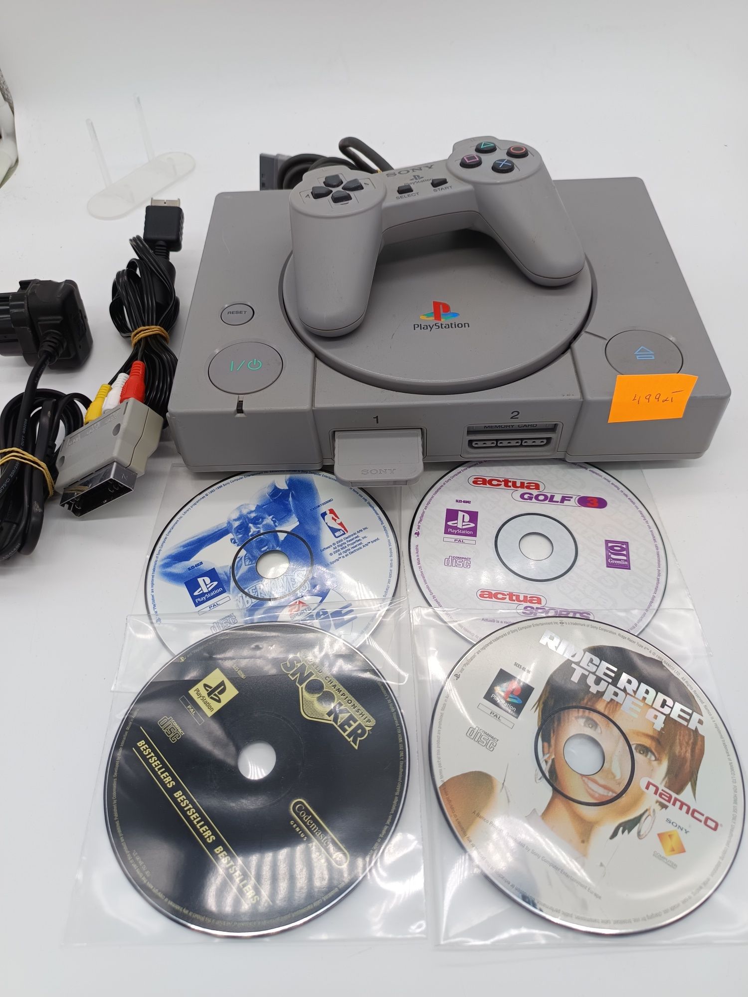 Konsola PlayStation 1 PSX + gry + pad