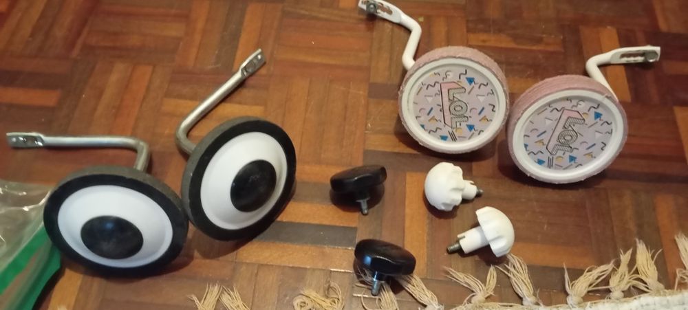Rodas de apoio para bicicleta criança