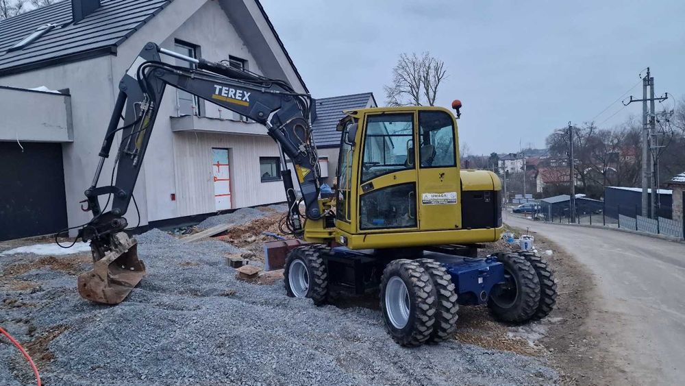 Minikoparka - Koparka -  Węgrzce, Zielonki, Bibice, Michałowice