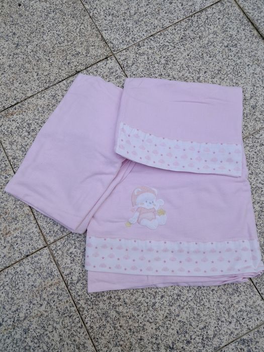 Lençóis de flanela 100%alg.