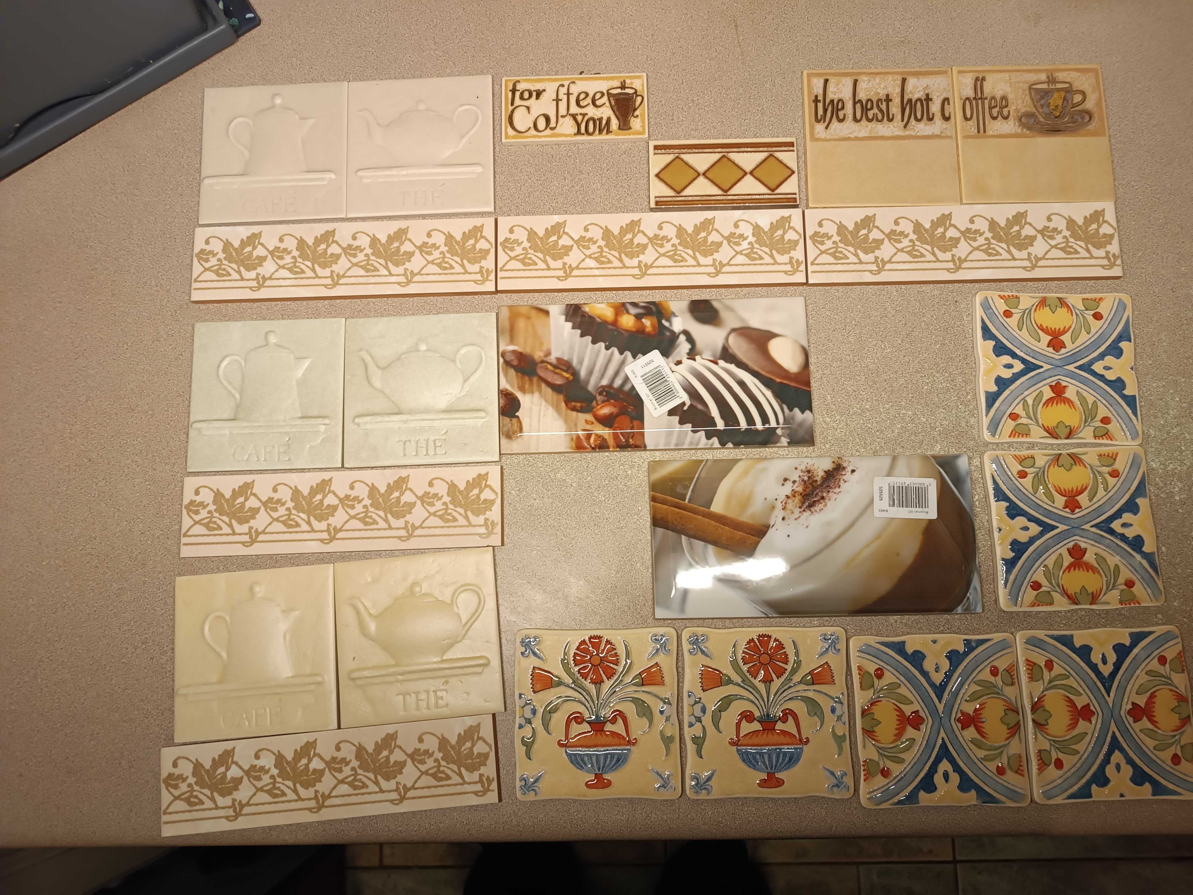 Dekor inserto Ałtaj nowe 10x10 cersanit płytki kafelki kuchenne