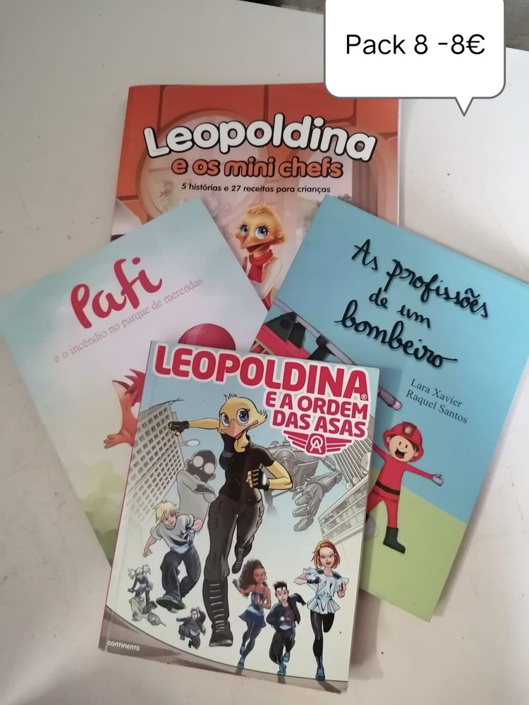 Packs de Livros Preço nas Fotos