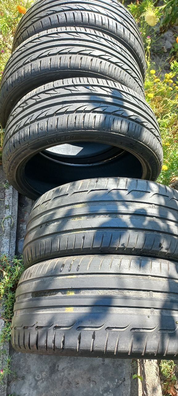 Комплект 5 шт автошины dunlop 225/40zr18