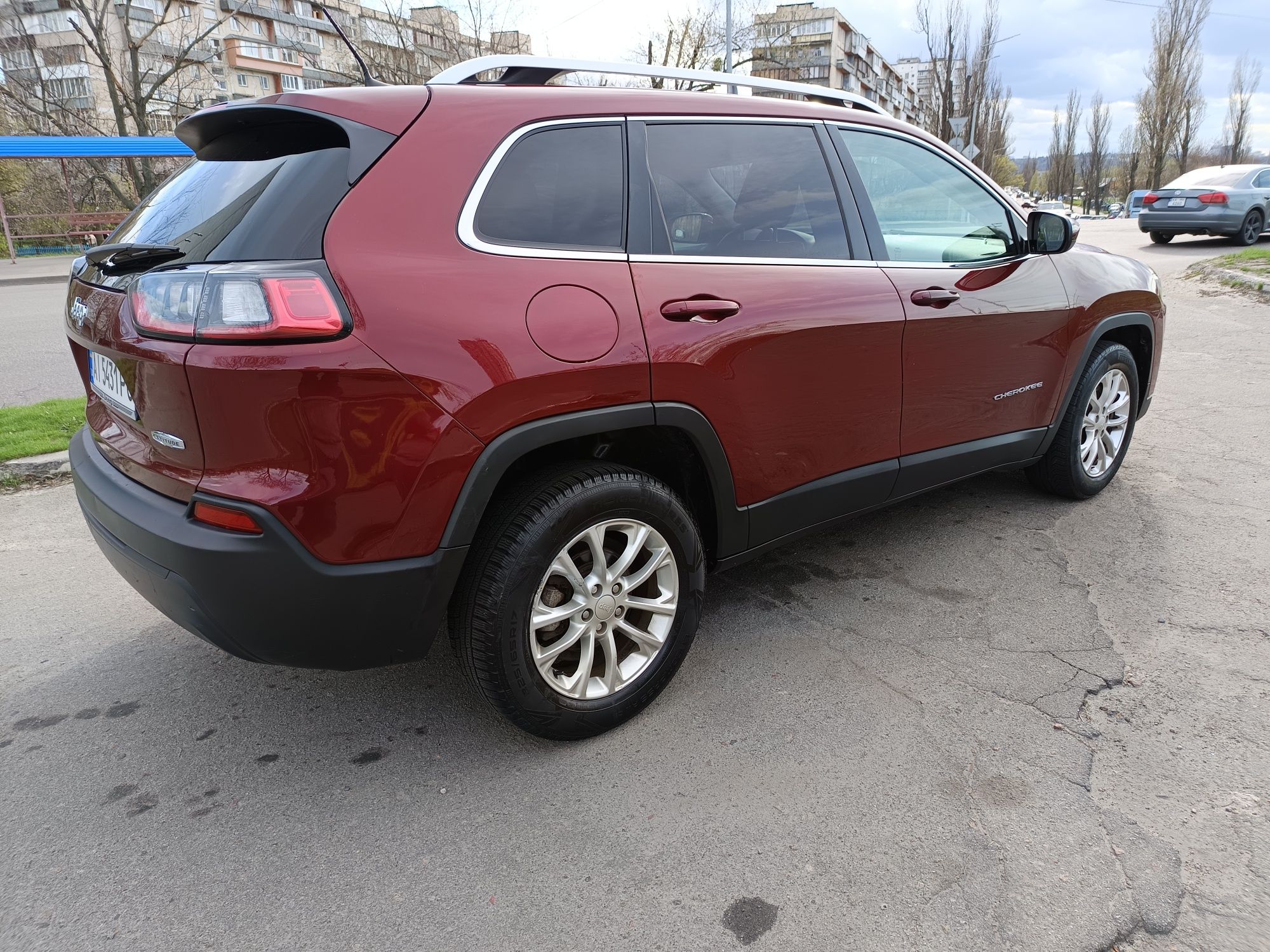 Jeep Cherokee kl 2018 року, рестайл